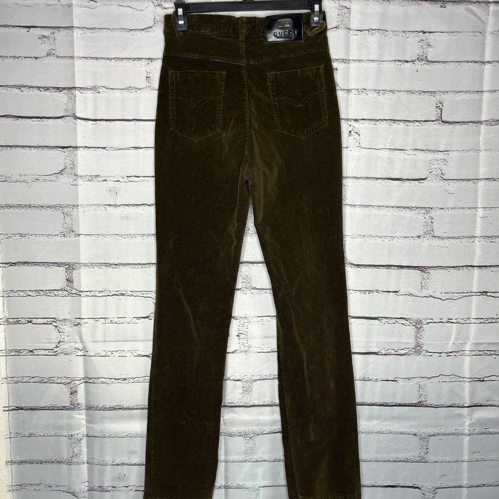 Gucci Olive Straight Leg Pants - Picture 10 of 16